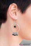 Paparazzi "Pearly Intentions" Black Earrings Paparazzi Jewelry