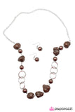 Paparazzi "Pebble Pinnacle" necklace Paparazzi Jewelry