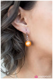 Paparazzi "Pebble Pinnacle - Orange" necklace Paparazzi Jewelry