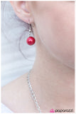Paparazzi "Pebble Pinnacle - Red" necklace Paparazzi Jewelry