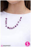 Paparazzi "Pebble Pow-Wow - Purple" necklace Paparazzi Jewelry