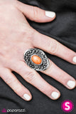 Paparazzi "Pedal To The MEADOW - Orange" ring Paparazzi Jewelry