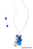 Paparazzi "Pep In My Step - Blue" necklace Paparazzi Jewelry