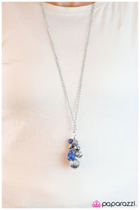 Paparazzi "Pep In My Step - Blue" necklace Paparazzi Jewelry