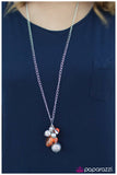 Paparazzi "Pep In My Step - Orange" necklace Paparazzi Jewelry