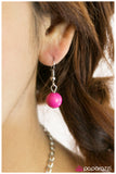 Paparazzi "Pep In My Step - Pink" necklace Paparazzi Jewelry