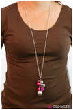 Paparazzi "Pep In My Step - Pink" necklace Paparazzi Jewelry