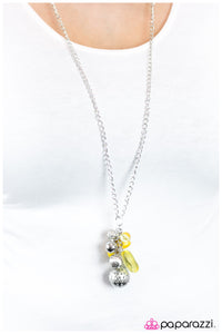 Paparazzi "Pep In My Step - Yellow" necklace Paparazzi Jewelry