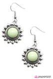 Paparazzi "Pep Rally" Green Earrings Paparazzi Jewelry