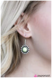 Paparazzi "Pep Rally" Green Earrings Paparazzi Jewelry