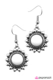 Paparazzi "Pep Rally - White" earring Paparazzi Jewelry