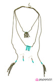 Paparazzi "Perfect Balance - Blue" necklace Paparazzi Jewelry