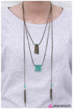Paparazzi "Perfect Balance - Blue" necklace Paparazzi Jewelry
