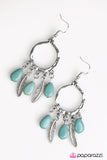Paparazzi "Perfect Landing" earring Paparazzi Jewelry