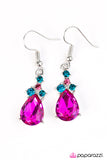 Paparazzi "Perfectly Princess - Multi" earring Paparazzi Jewelry