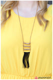 Paparazzi "Persuede Me - Gold" necklace Paparazzi Jewelry