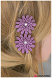 Paparazzi "Petal Pusher - Purple" hair clip Paparazzi Jewelry