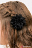 Paparazzi "Petals-A-Plenty" Black Hair Clip Paparazzi Jewelry