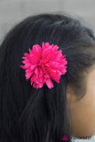 Paparazzi "Petals-A-Plenty" Pink Hair Clip Paparazzi Jewelry