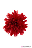 Paparazzi "Petals-A-Plenty" Red Hair Clip Paparazzi Jewelry