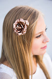 Paparazzi "PETAL To The Metal - Copper" hair clip Paparazzi Jewelry
