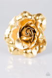 Paparazzi "PETAL To The Metal - Gold" hair clip Paparazzi Jewelry