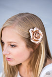 Paparazzi "PETAL To The Metal - Rose Gold" hair clip Paparazzi Jewelry