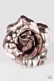 Paparazzi "PETAL To The Metal - Silver" hair clip Paparazzi Jewelry