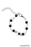 Paparazzi "Phantom of The Opera - Black" bracelet Paparazzi Jewelry