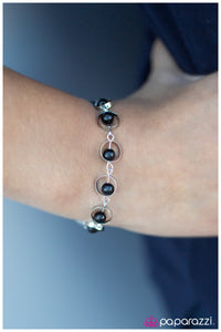 Paparazzi "Phantom of The Opera - Black" bracelet Paparazzi Jewelry