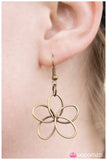 Paparazzi "Picking Petals - Brass" necklace Paparazzi Jewelry