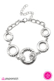 Paparazzi "Picture Of Perfection" Silver Bracelet Paparazzi Jewelry