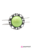 Paparazzi "Pie In The Sky - Green" bracelet Paparazzi Jewelry