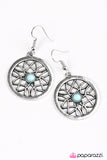 Paparazzi "Pinch Me, Im GLEAMING" Blue Earrings Paparazzi Jewelry