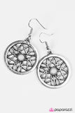 Paparazzi "Pinch Me, Im GLEAMING" Silver Earrings Paparazzi Jewelry