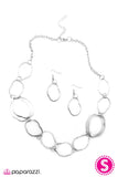 Paparazzi "Pinch Me - Silver " necklace Paparazzi Jewelry