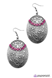 Paparazzi "Pretty As A Picture" Pink Earrings Paparazzi Jewelry