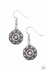 Paparazzi "Perennial Party" Pink  Earrings Paparazzi Jewelry