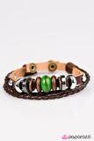 Paparazzi "Pirate Paradise" Green Bracelet Paparazzi Jewelry