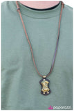 Paparazzi "Pirates of the Caribbean - Brass" necklace Paparazzi Jewelry