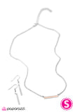 Paparazzi "Plain and Simple - Pink" necklace Paparazzi Jewelry