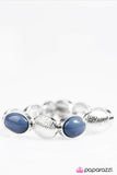 Paparazzi "Plain Sailing" Blue Bracelet Paparazzi Jewelry