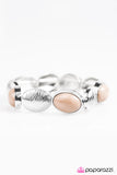 Paparazzi "Plain Sailing - Brown" bracelet Paparazzi Jewelry