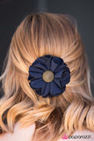 Paparazzi "Playing For Keeps" Blue Hair Clip Paparazzi Jewelry
