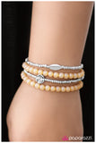 Paparazzi "Playing It Cool" Yellow Bracelet Paparazzi Jewelry