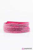 Paparazzi "Playing The Villian" Pink Bracelet Paparazzi Jewelry