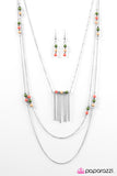 Paparazzi "Pleasant Paradise" Multi Necklace & Earring Set Paparazzi Jewelry