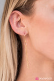 Paparazzi "Point It Out - Gold" necklace Paparazzi Jewelry