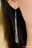 Paparazzi "Point Me Home - Silver" necklace Paparazzi Jewelry