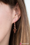 Paparazzi "Point Of Perfection - Copper" necklace Paparazzi Jewelry